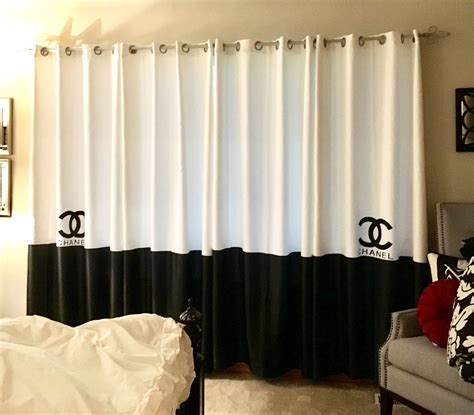 chanel curtains for sale|Chanel curtain tieback.